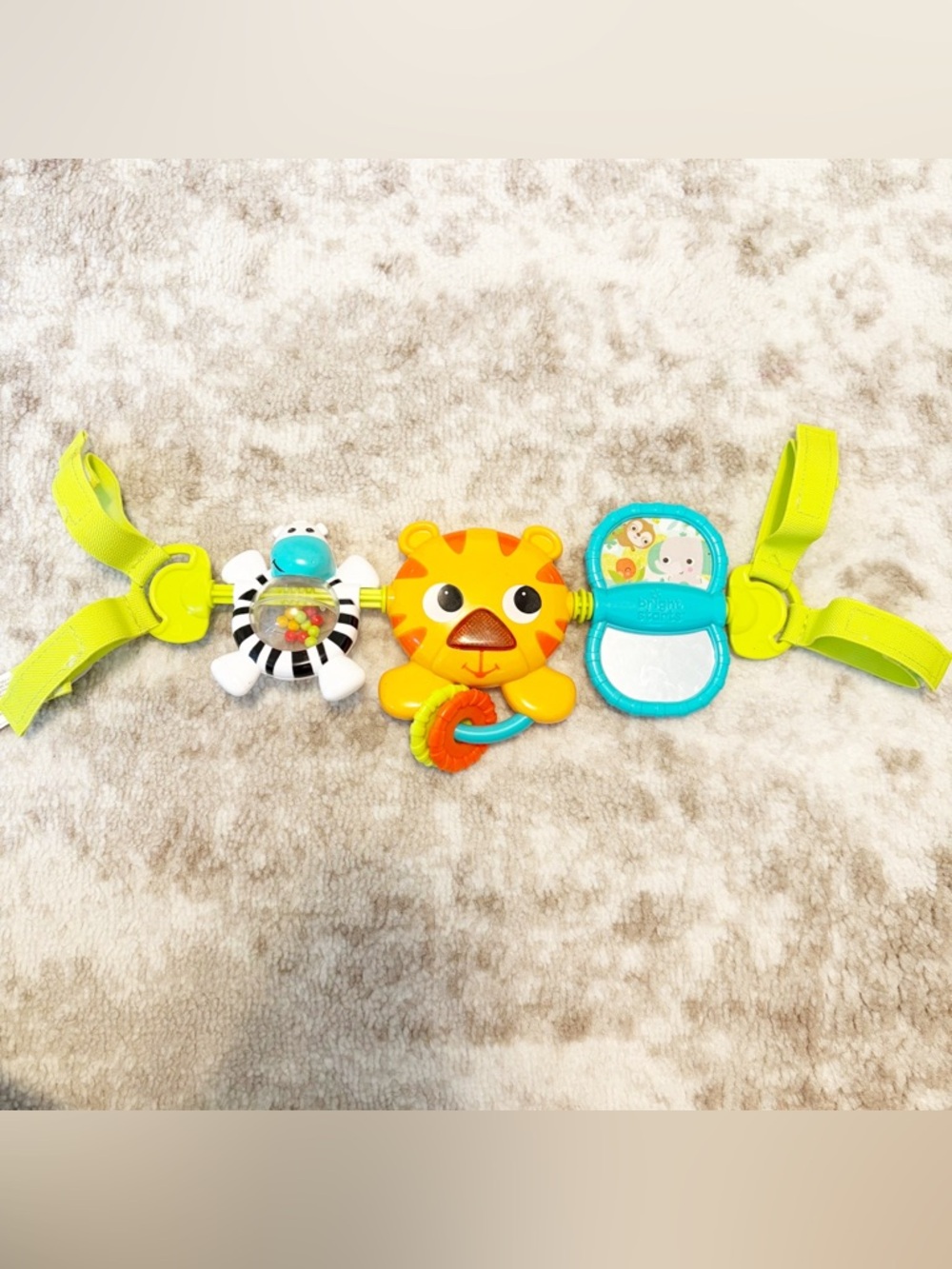 Bright Starts Stroller Car Seat Toy Bar